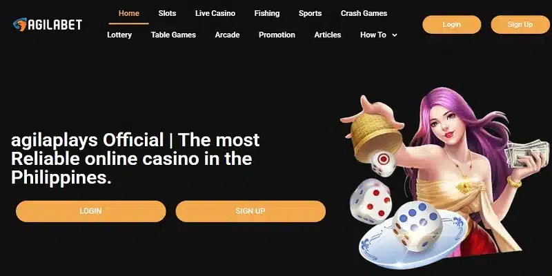 AGILAPLAY hosts its online games on its website as well as within its app.